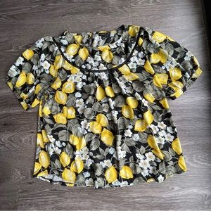 Ann Taylor Lemon Blouse